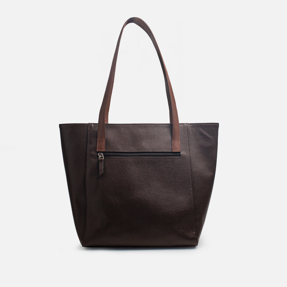 Cartera ginebra de cuero para mujer - Miel