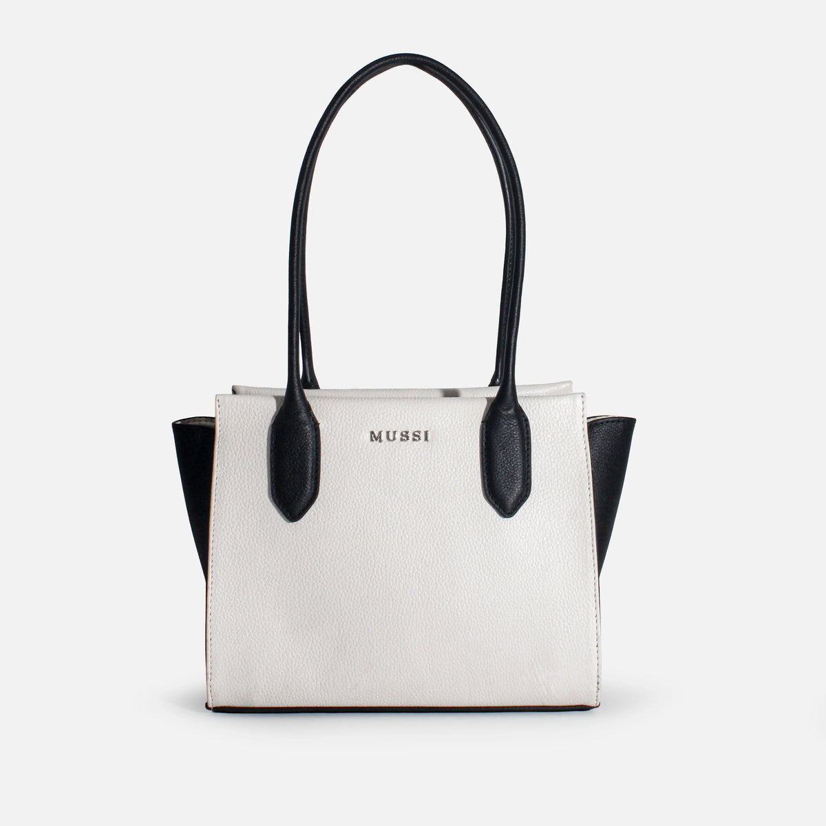 Cartera celsia de cuero para mujer - Hueso