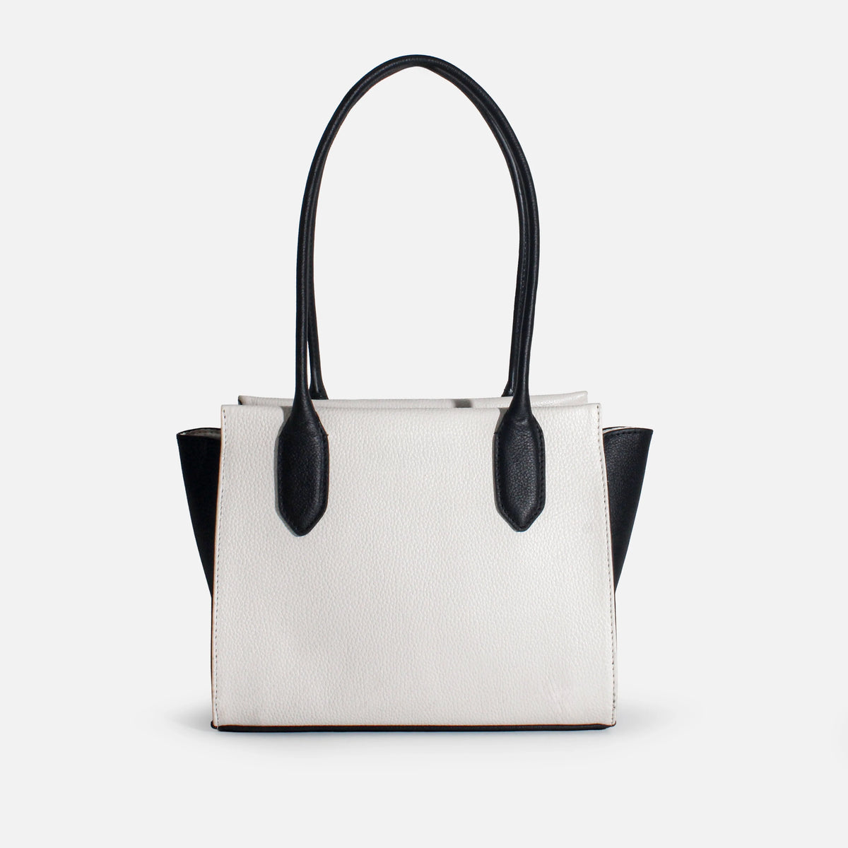 Cartera celsia de cuero para mujer - Hueso