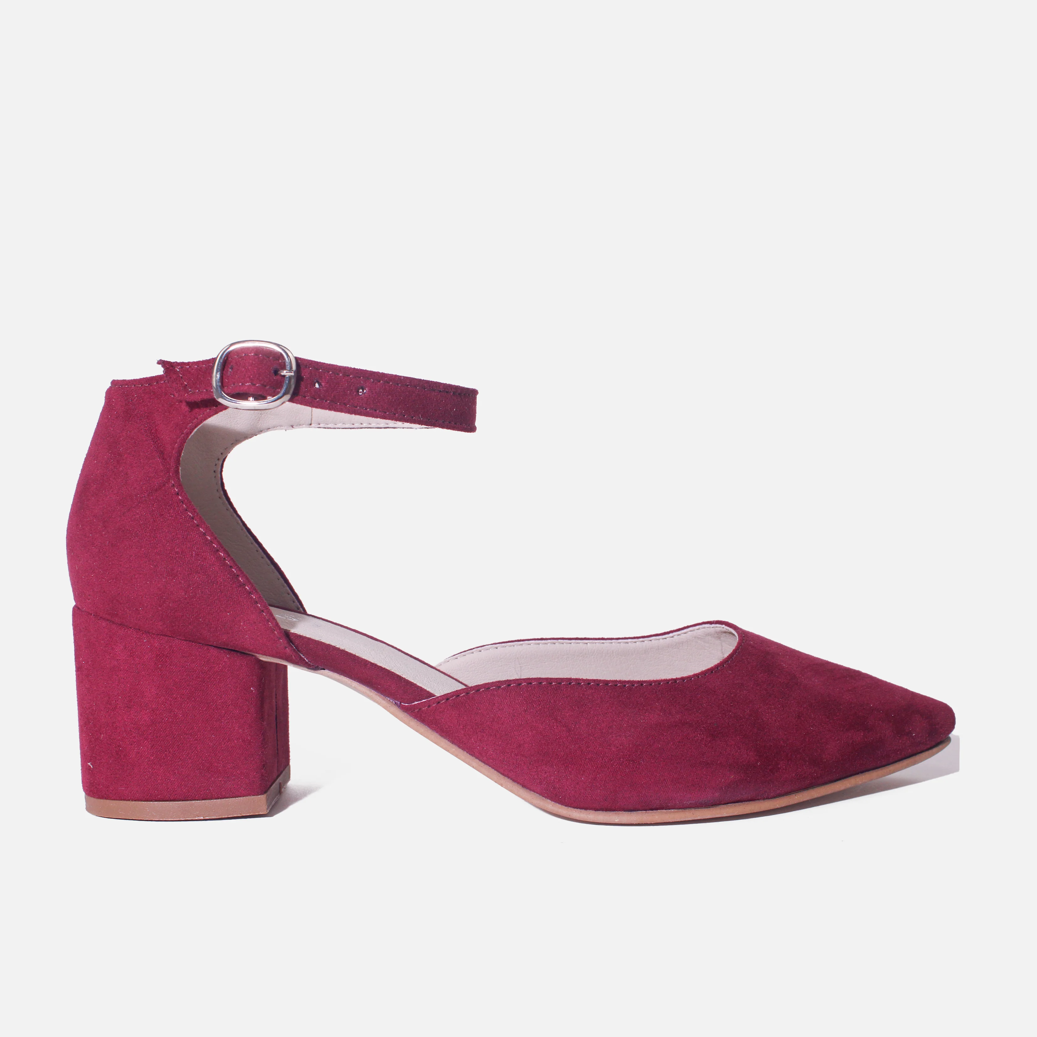 Tacones ersa de sintético para mujer Vino