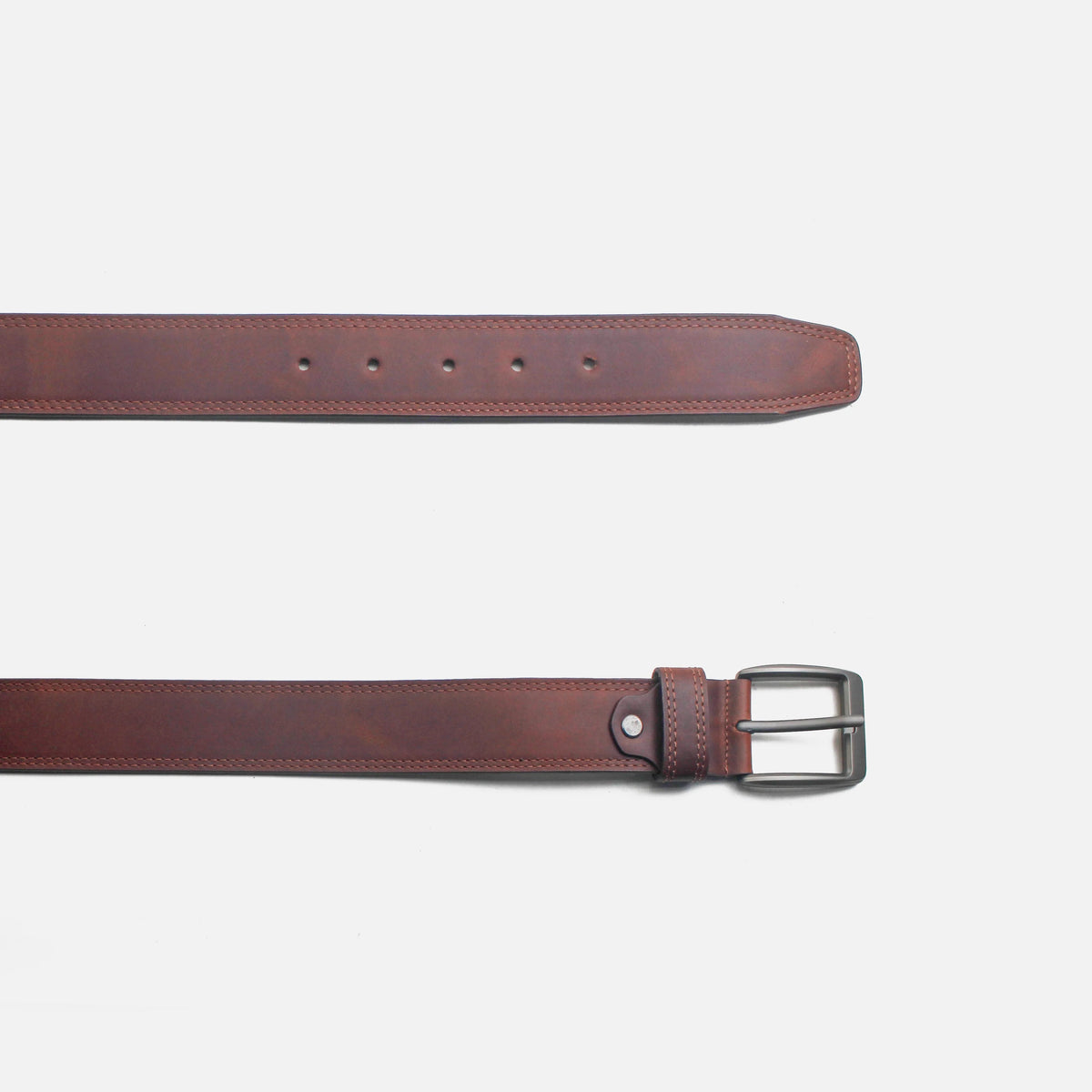 Correa marcelo de cuero para hombre - Brandy