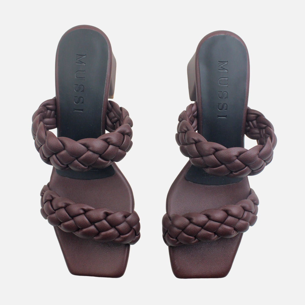 Sandalia tacon alessandra de sintético para mujer - Vino