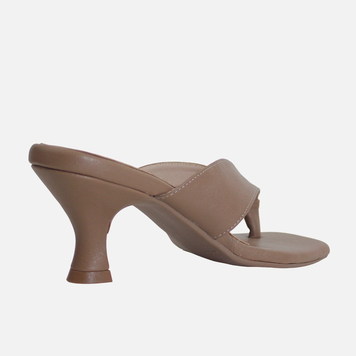 Sandalia tacon nara de sintético para mujer - Taupe