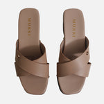 Sandalia plataforma florencia de sintético para mujer - Nude