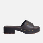 Sandalia plataforma pricilla de sintético para mujer - Café