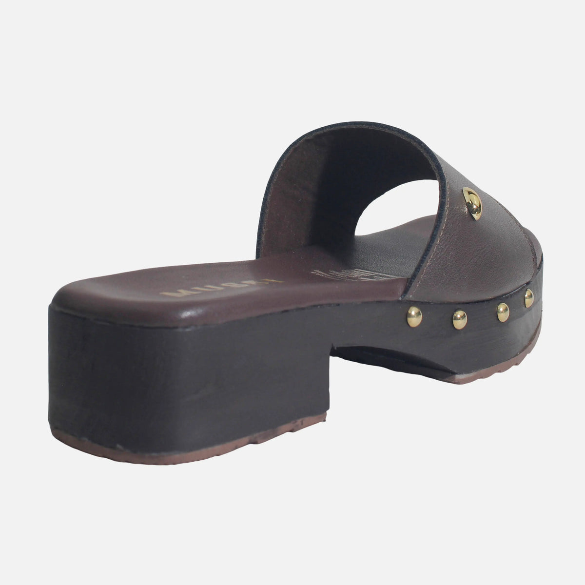 Sandalia plataforma pricilla de sintético para mujer - Café