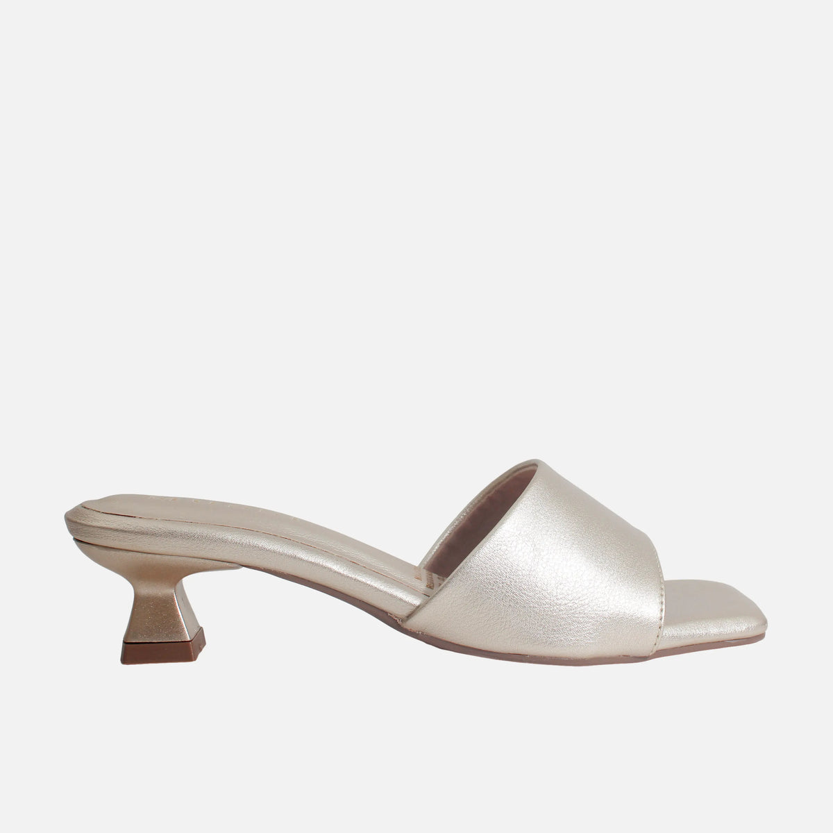 Sandalia tacon stella de sintético para mujer - Oro