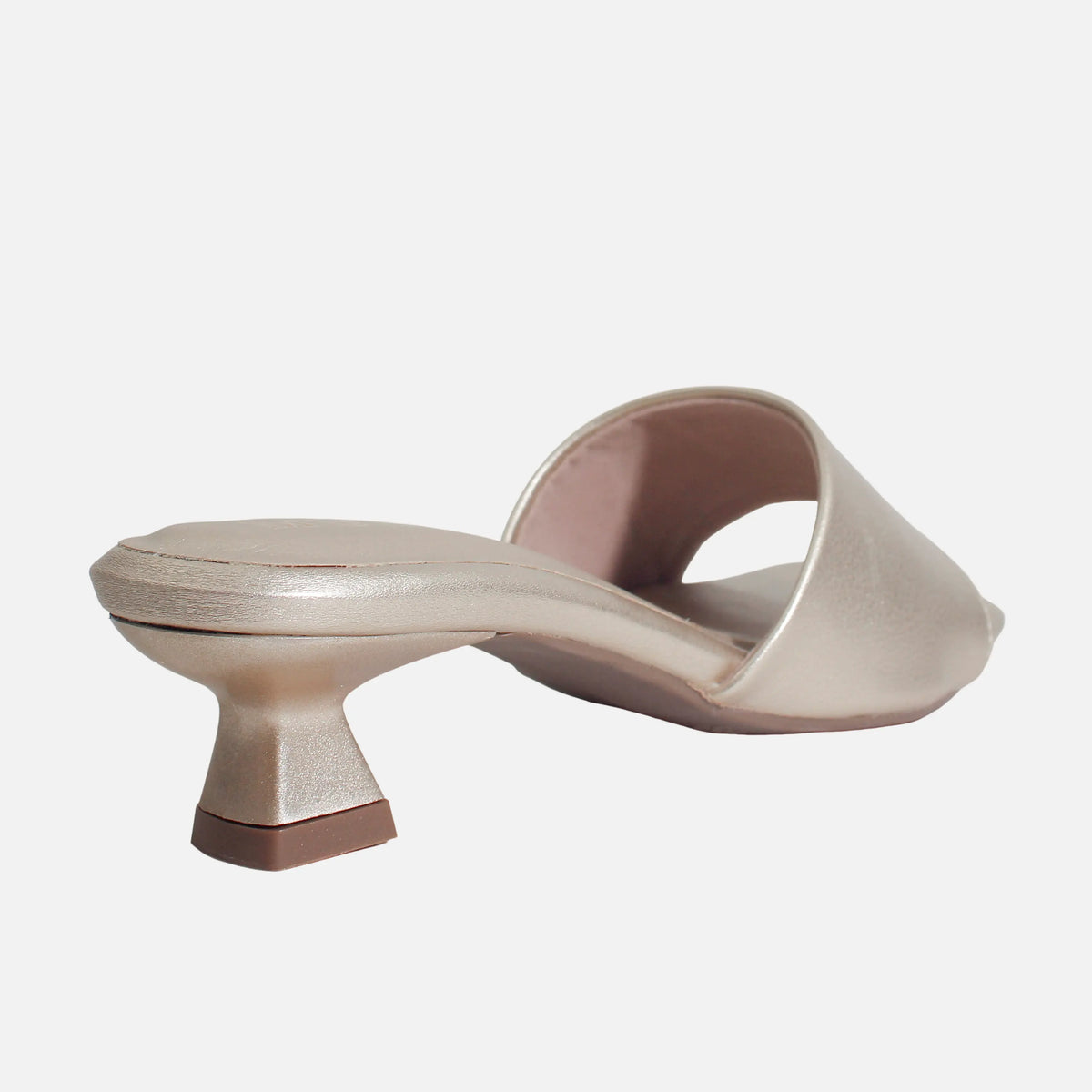 Sandalia tacon stella de sintético para mujer - Oro