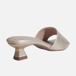 Sandalia tacon stella de sintético para mujer - Oro