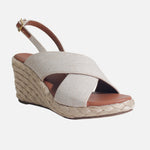 Sandalia plataforma mark de sintético para mujer - Almendra