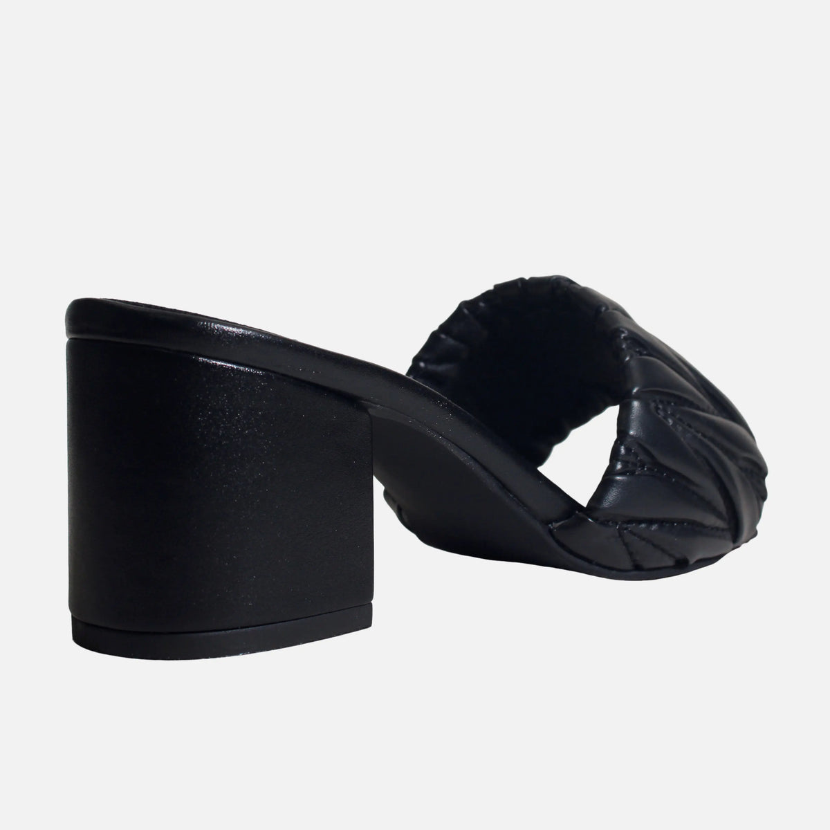 Sandalia tacon isaura de sintético para mujer - Negro