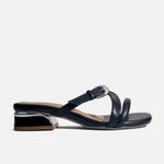 Sandalia tacon lilian de sintético para mujer - Negro