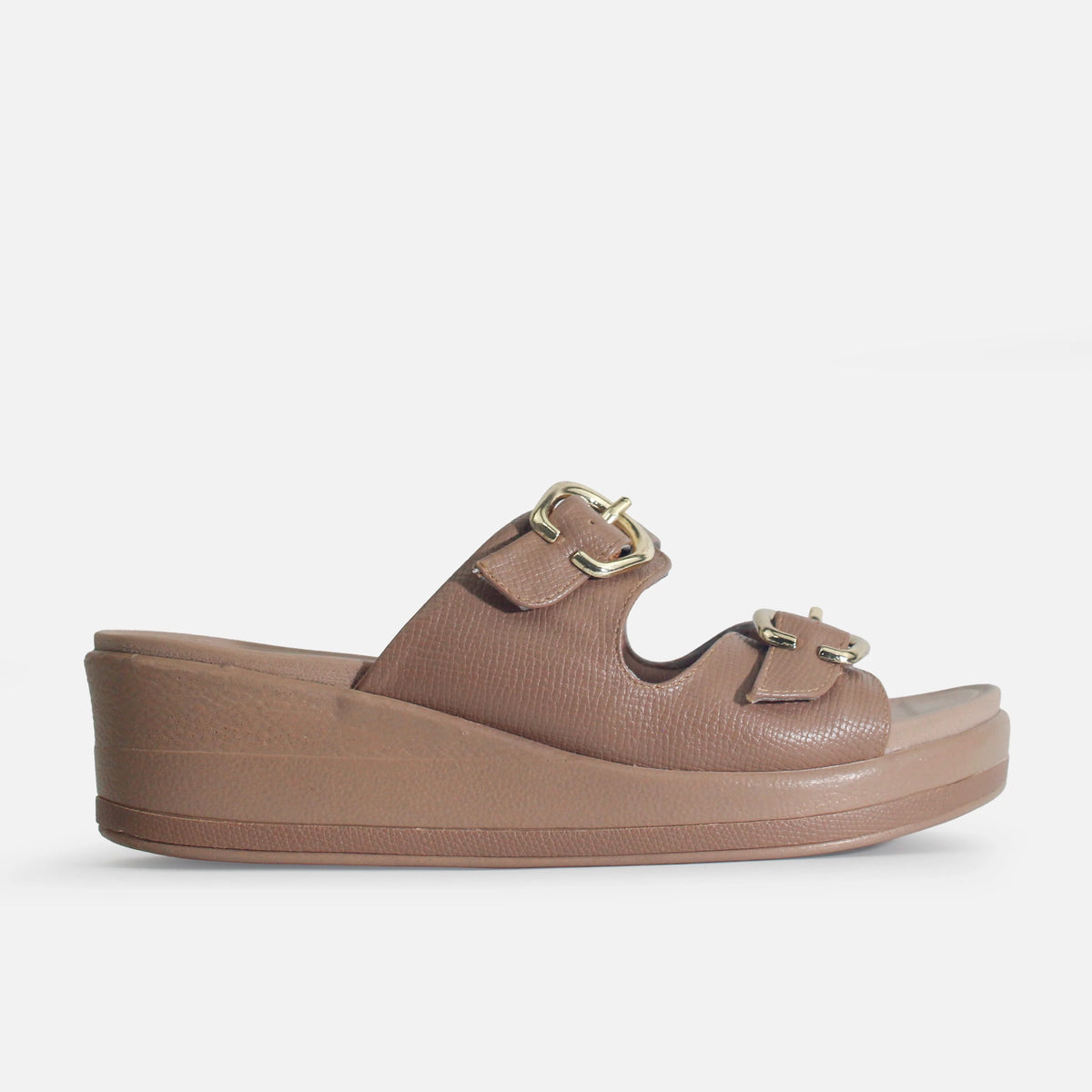 Sandalia confort freesia de sintético para mujer - Taupe