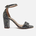 Sandalia tacon zia de sintético para mujer - Menta