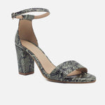 Sandalia tacon zia de sintético para mujer - Menta