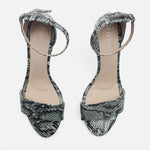 Sandalia tacon zia de sintético para mujer - Menta