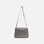 Bolso manos libres arau de cuero para mujer - Gris