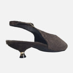 Tacones liana de sintético para mujer - Café