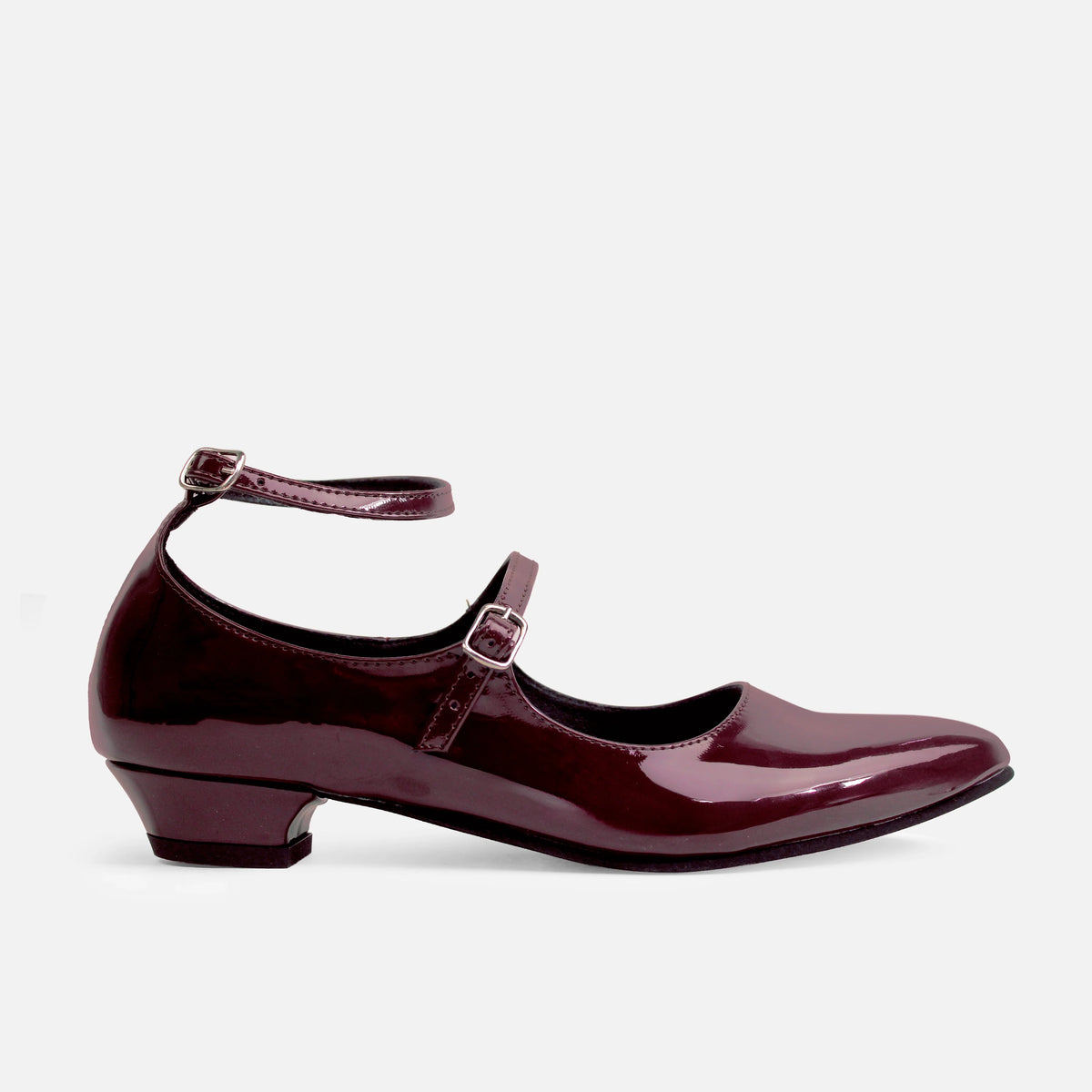 Tacones simona de sintético para mujer - Vino