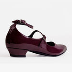 Tacones simona de sintético para mujer - Vino