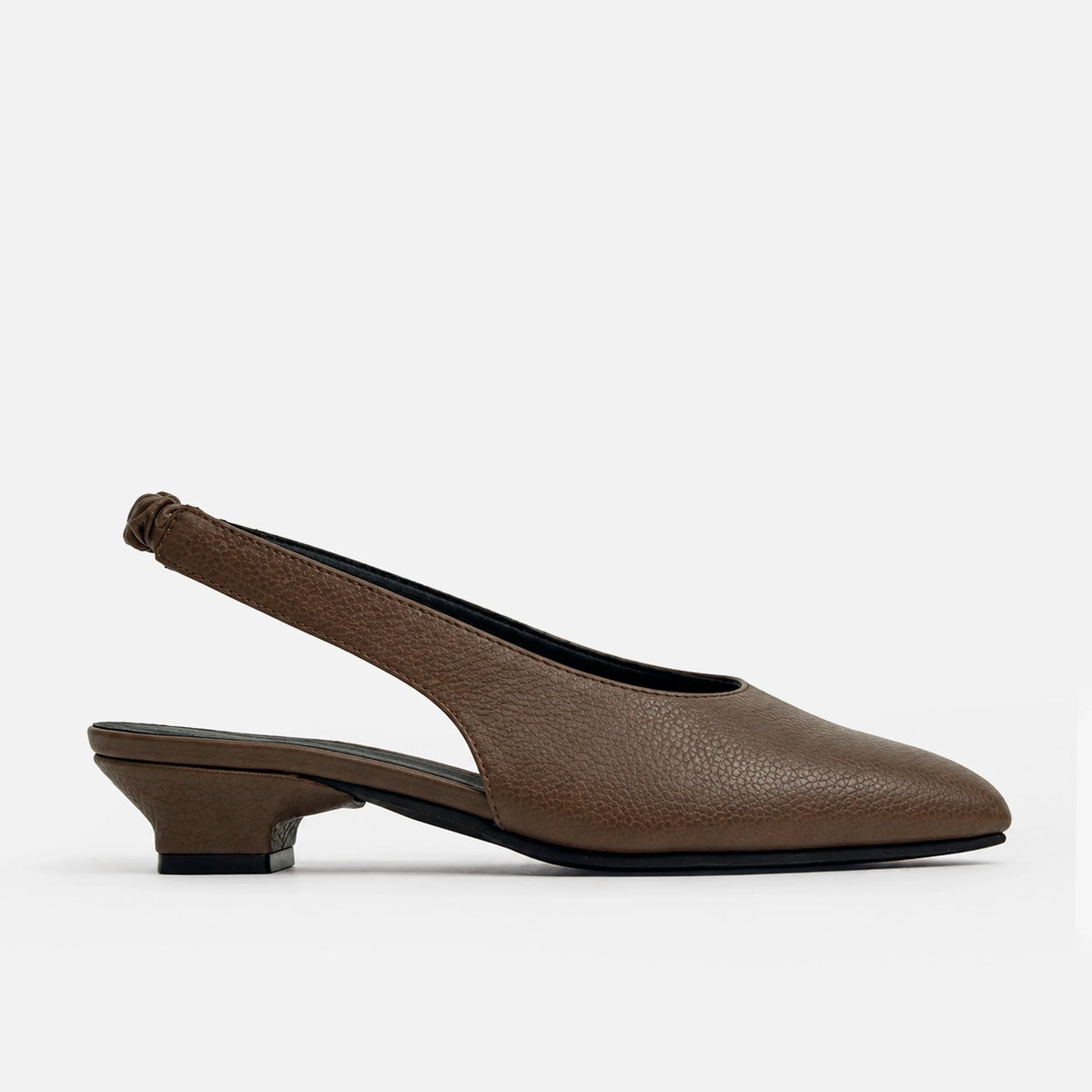 Tacones serena de cuero para mujer - Taupe
