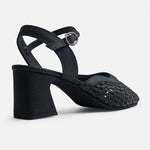 Tacones calista de sintético para mujer - Negro