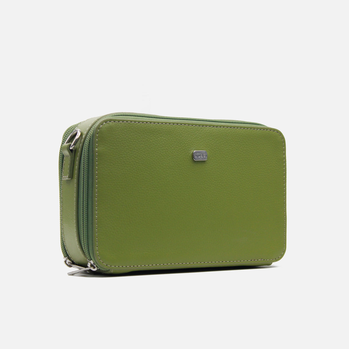 Bolso manos libres garnet de cuero para mujer - Menta