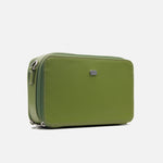 Bolso manos libres garnet de cuero para mujer - Menta