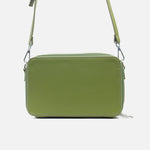 Bolso manos libres garnet de cuero para mujer - Menta