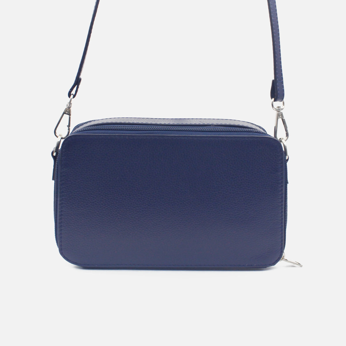 Bolso manos libres garnet de cuero para mujer - Azul