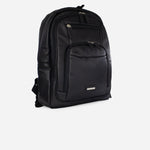 Morral mora de cuero para hombre - Negro