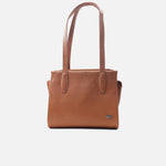 Cartera athanas de cuero para mujer - Miel