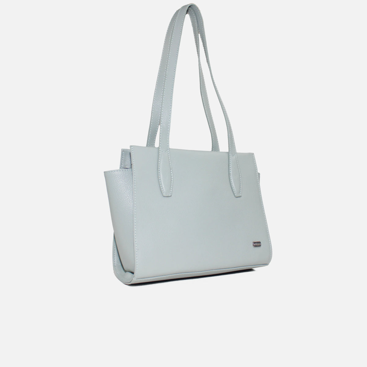 Cartera athanas de cuero para mujer - Menta