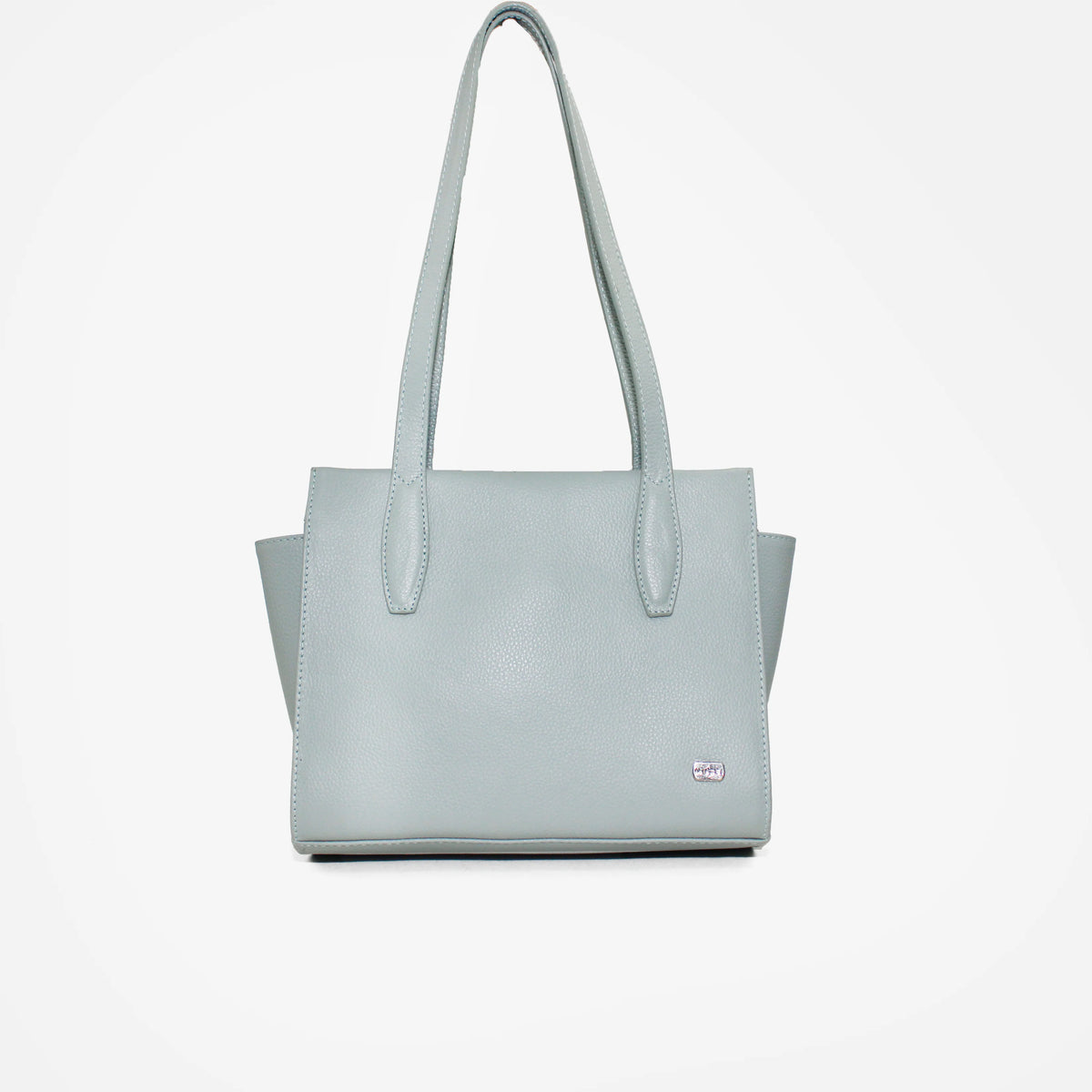 Cartera athanas de cuero para mujer - Menta