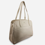 Cartera odona de cuero para mujer - Champaña