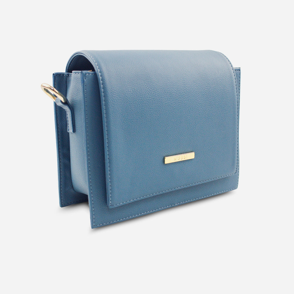 Bolso manos libres dai de sintético para mujer - Azul