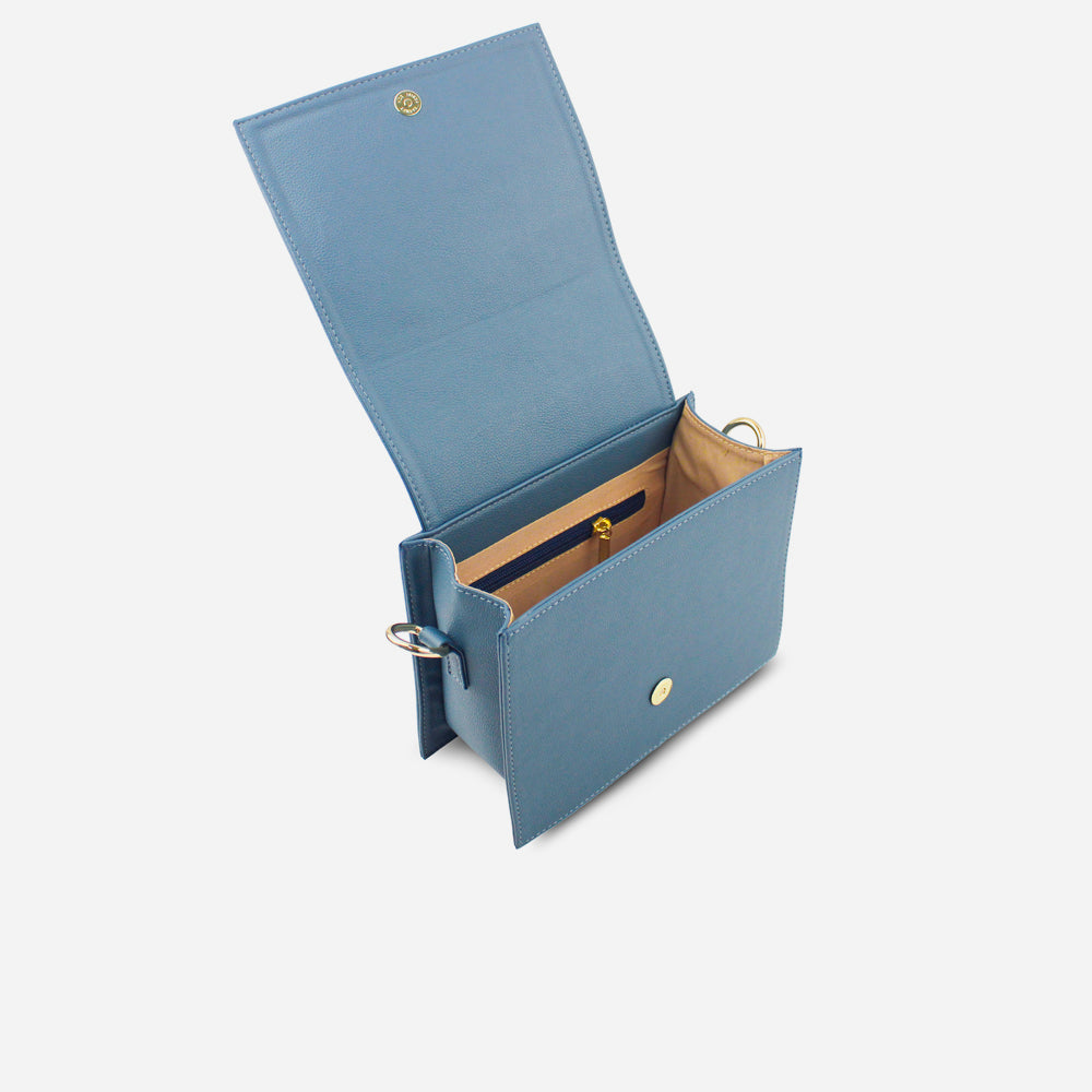 Bolso manos libres dai de sintético para mujer - Azul