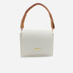 Bolso manos libres dai de sintético para mujer - Hueso