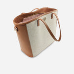 Cartera tilda de textil para mujer - Miel