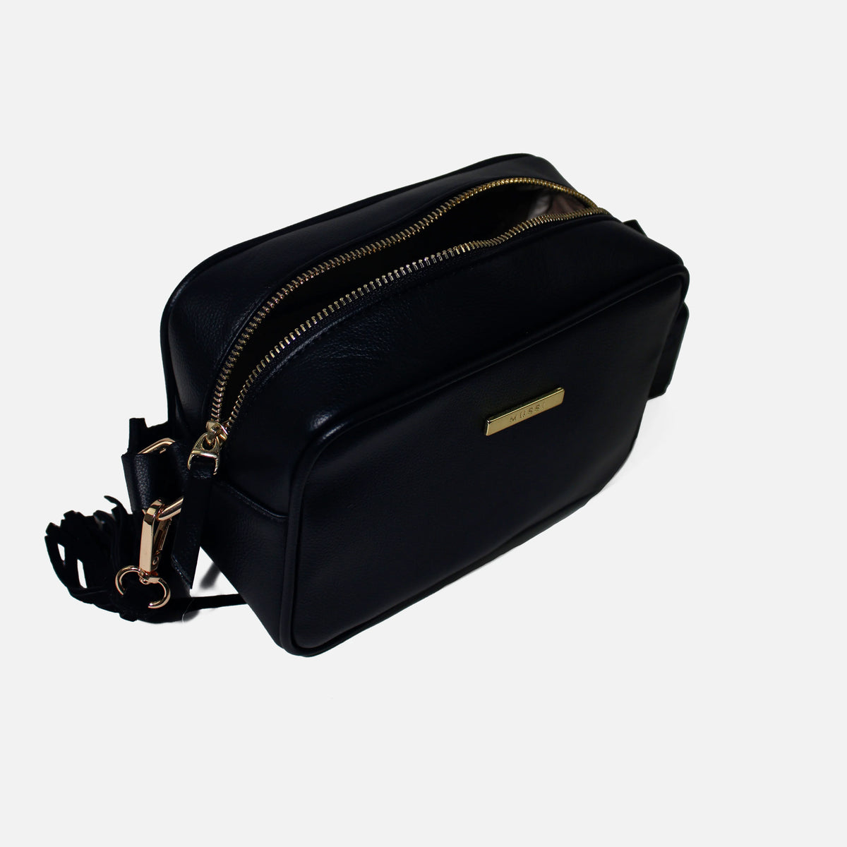 Bolso manos libres alora de sintético para mujer - Negro