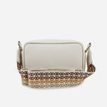 Bolso manos libres senda de sintético para mujer - Hueso