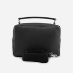 Baul sira de sintético para mujer - Negro