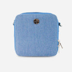 Bolso manos libres blue de textil para mujer - Azul