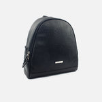 Morral centella de cuero para mujer - Negro
