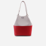 Cartera vivian de cuero para mujer - Rosado