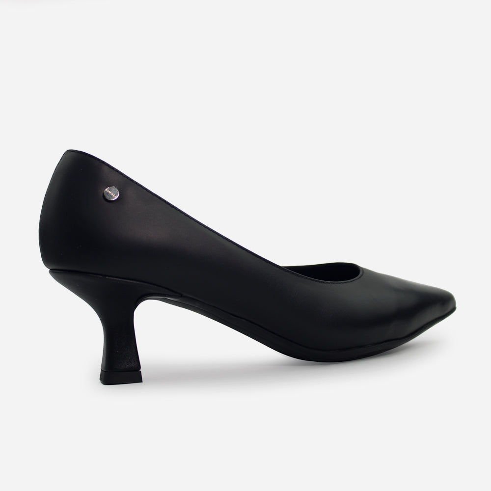 Tacones mérida de cuero para mujer - Negro