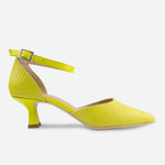 Tacones liam de cuero para mujer - Verde