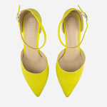 Tacones liam de cuero para mujer - Verde