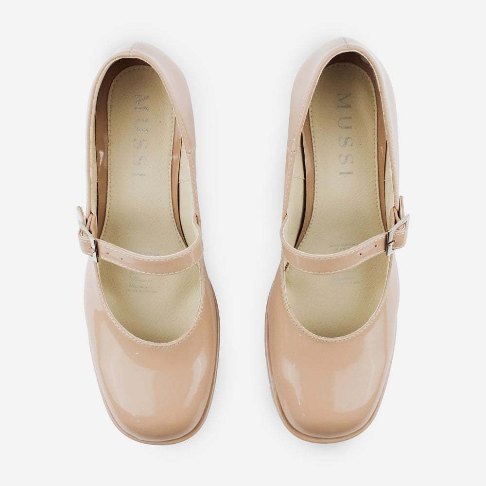 Tacones serena de sintético para mujer - Nude