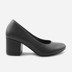 Tacones celeste de sintético para mujer - Negro